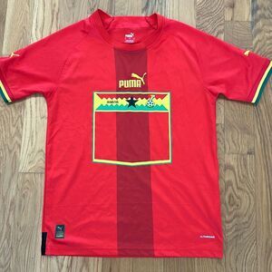 Puma Ghana Soccer Futbol Away Jersey 22/23. Size Small